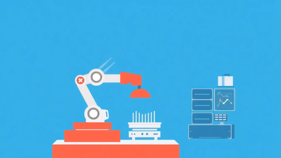 Illustration von robotergestützter Prozessautomatisierung