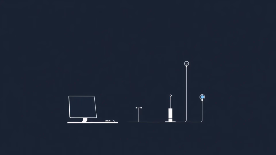 Illustration von selbstlernenden adaptiven Systemen in technischer Darstellung