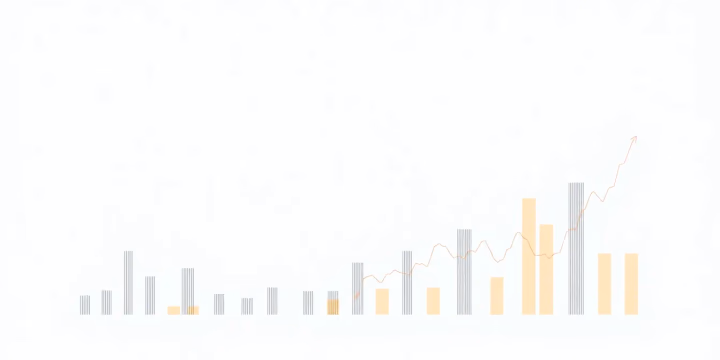 Illustration von selbstlernenden Algorithmen in der Finanzbranche