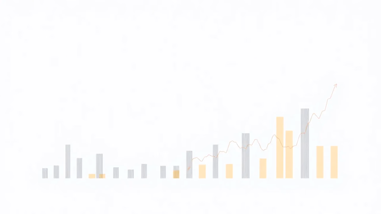 Illustration von selbstlernenden Algorithmen in der Finanzbranche