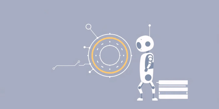 Technische Illustration zu selbstüberwachtem Lernen in der Robotik