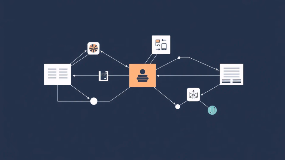 Technische Illustration von Self-Supervised Learning in NLP