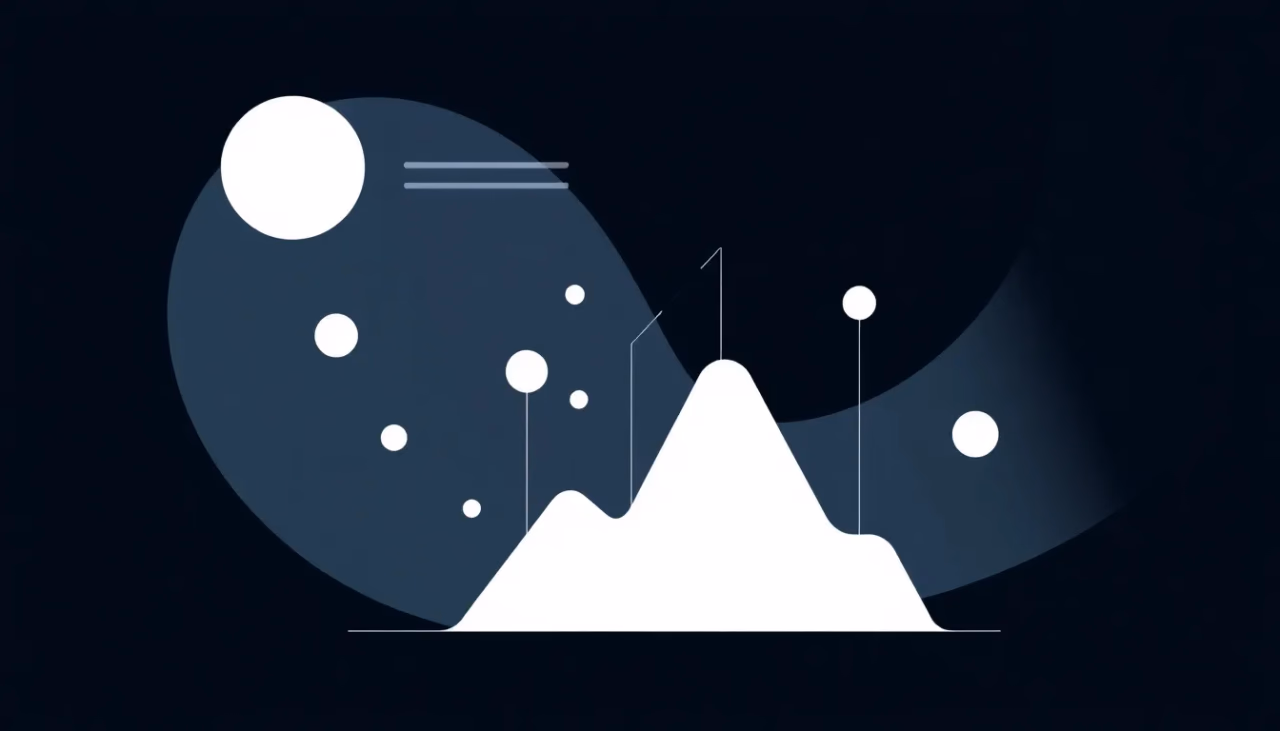 Technische Illustration der Sentiment-Analyse in NLP