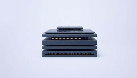 Technische Darstellung der Stacked Encoder-Decoder Architektur