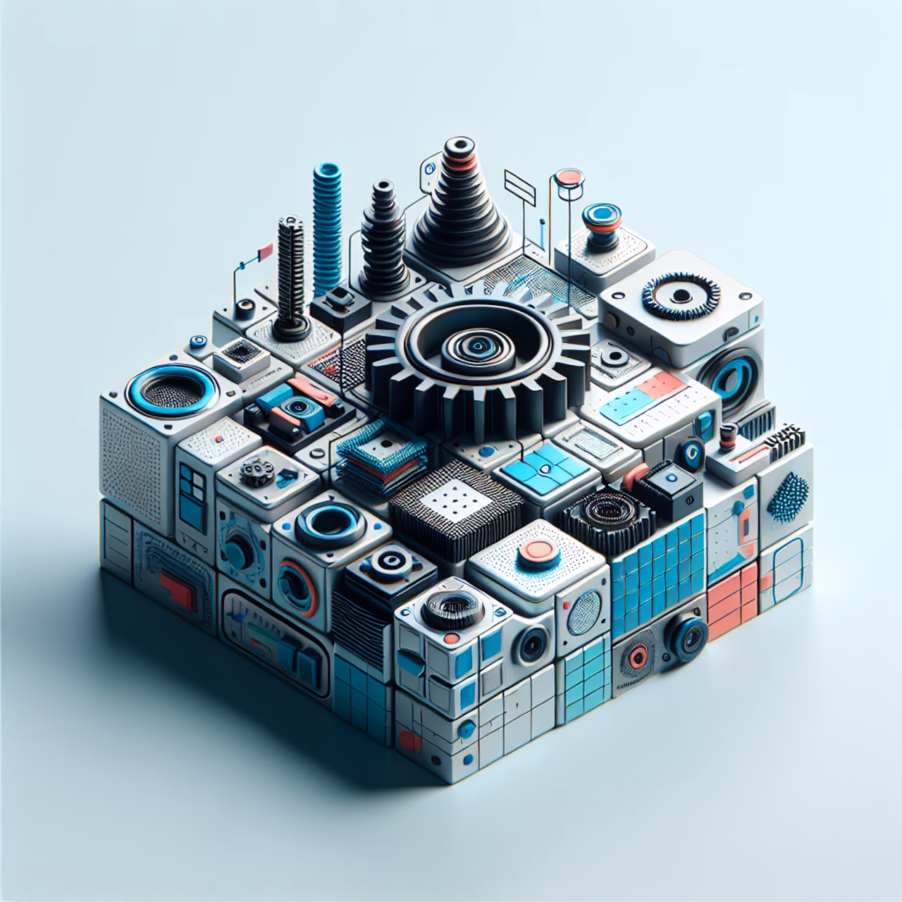 Illustration von Transfer Learning in Künstlicher Intelligenz.