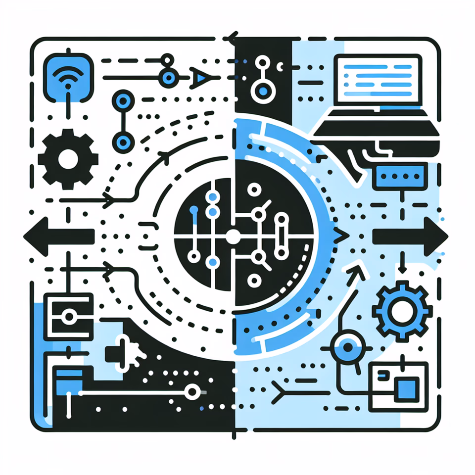 Illustration of Transfer Learning concept with neural networks and arrows indicating knowledge transfer.