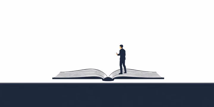 Minimalistische technische Darstellung von übertragbarem Wissen in KI