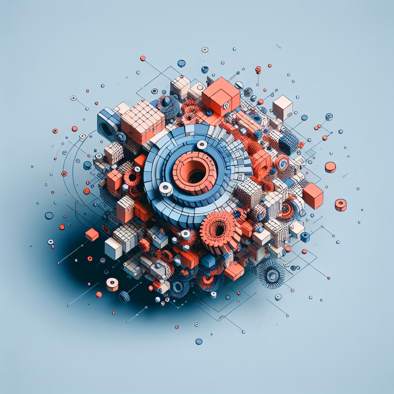 Visualisierung der Funktionsweise von transferable learning in der KI.