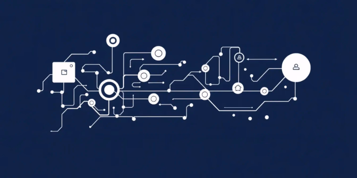 Technische Illustration von Transformative AI Konzepten