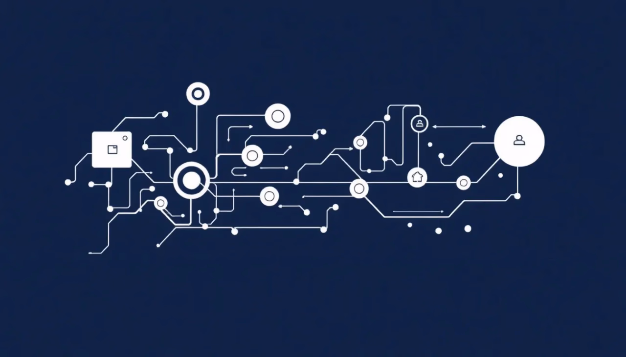Technische Illustration von Transformative AI Konzepten