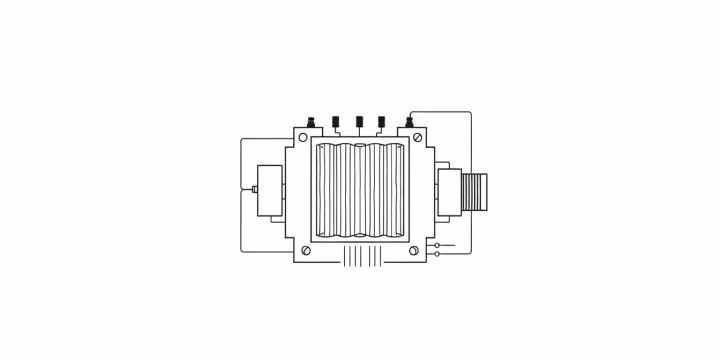 Technische Darstellung der Transformer-Encoder-Architektur