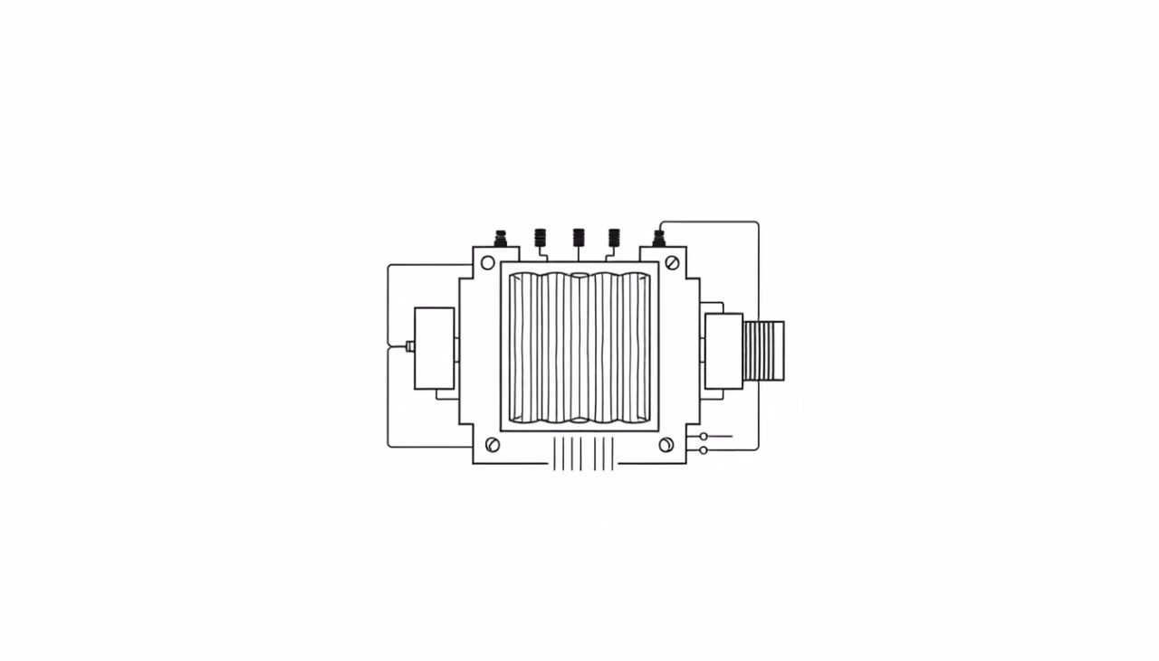 Technische Darstellung der Transformer-Encoder-Architektur