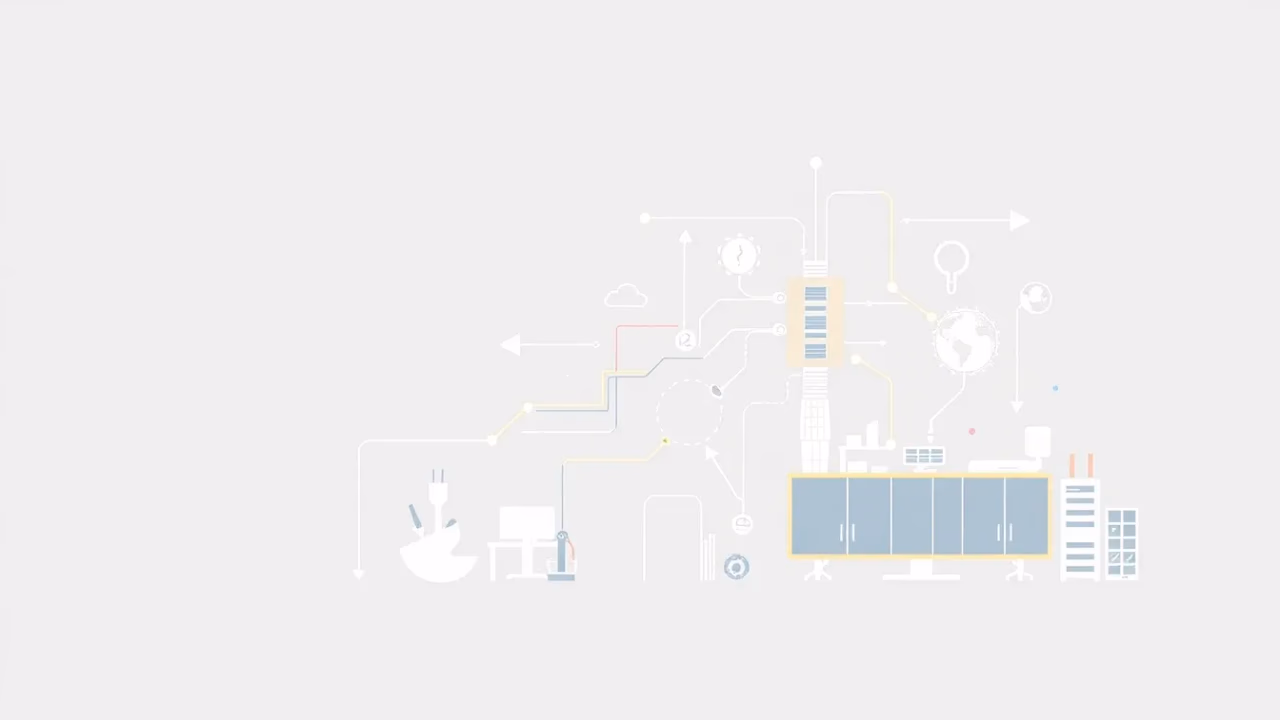 Technische Illustration zu verantwortungsvoller KI-Entwicklung