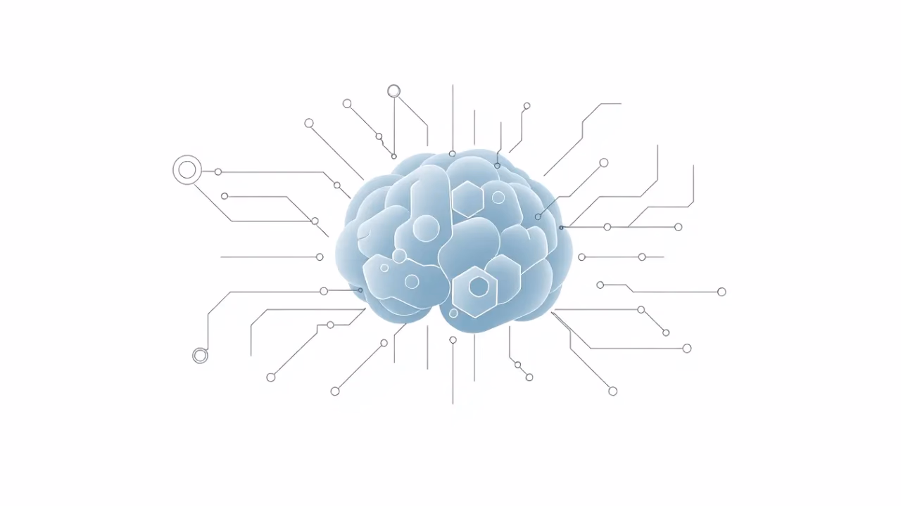 Illustration von Wissensgraphen in der Künstlichen Intelligenz