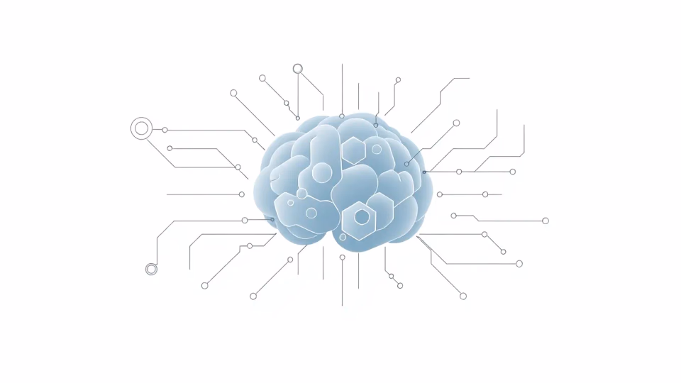 Illustration von Wissensgraphen in der Künstlichen Intelligenz