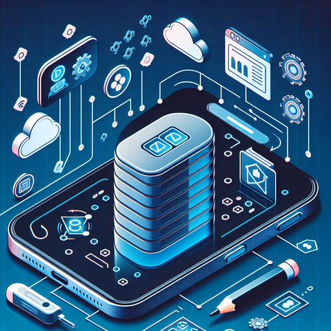 Smartphone mit Speicheranwendungen, die den Einfluss des KI-Booms auf Technologien zeigt.