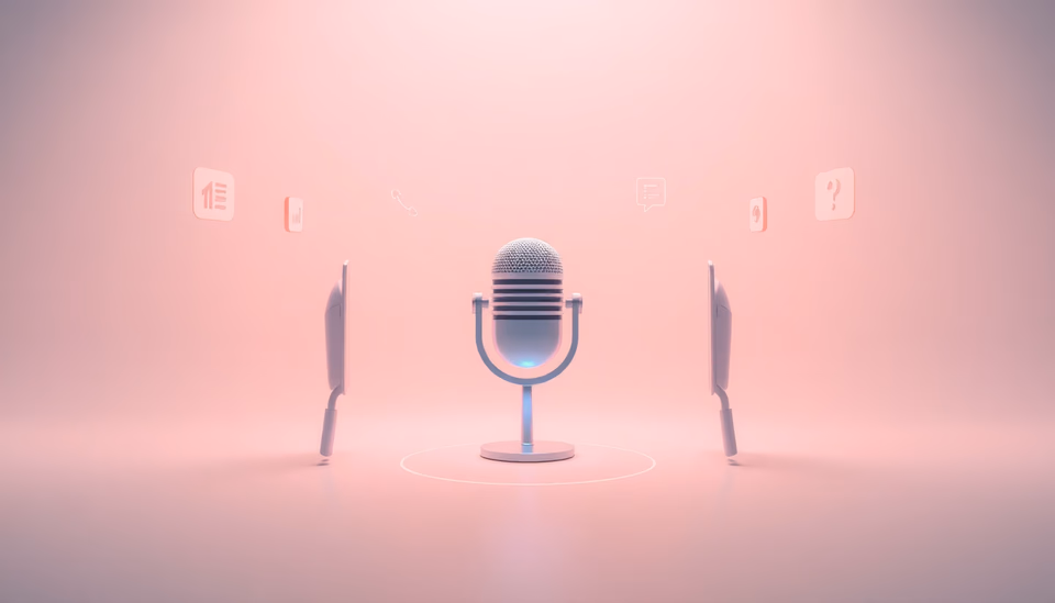 Illustration of AI voice interaction features in GPT-Live.