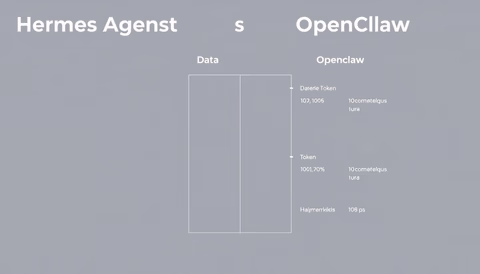 Vergleich zwischen Hermes Agent und OpenClaw in Bezug auf tägliche Token-Nutzung und Sicherheitsbewertungen